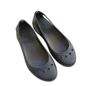 Crocs Black Kadee Flat